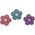 Borracha colorida flowers 3 cores - molin (dp.c/36) - Imagem 2