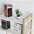 Bibliocanto plastico preto - acrimet (par) - Imagem 2