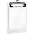 Prancheta plastica a6 cristal slip c/50 folhas - acrimet (unidade) - Imagem 1