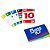 Jogo de cartas uno fase 10 - mattel (unidade) - Imagem 1