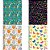 Caderno 10x1 capa dura hit feminino 160fls 50g. - tilibra (pct.c/04) - Imagem 1