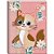 Caderno brochurao capa dura sweetness 80fls. - jandaia (pct.c/05) - Imagem 3