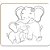 Brinquedo para colorir kit pintura mamae e bebe - nig brinquedos (unidade) - Imagem 4