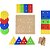 Brinquedo pedagogico madeira prancha de selecao 16pcs - nig brinquedos (unidade) - Imagem 5