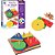 Brinquedo pedagogico madeira prancha de selecao 16pcs - nig brinquedos (unidade) - Imagem 2