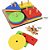 Brinquedo pedagogico madeira prancha de selecao 16pcs - nig brinquedos (unidade) - Imagem 4