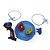 Brinquedo diverso piao tornado pista kit (sortido) - pica pau (unidade) - Imagem 1