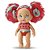 Boneca club girls sabores 19cm (s) - bee toys (unidade) - Imagem 1
