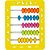Contador abaco pequeno 9x7cm (s) - art brink (unidade) - Imagem 3