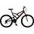 Bicicleta aro 26 aero preto fosco/laranj - colli bike (unidade) - Imagem 1