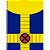 Caderno 10x1 capa dura x-men 160f - animativa (pct.c/04) - Imagem 2