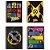 Caderno 10x1 capa dura x-men 160f - animativa (pct.c/04) - Imagem 1