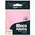 Bloco de recado autoadesivo jocar rosa pastel 76x76 100fls - leonora (cx.c/12) - Imagem 1