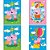 Caderno brochura 1/4 capa dura peppa pig 80fls - tilibra (pct.c/05) - Imagem 1