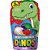 Massa para modelar criativa dino 120g com 12 cores/2moldes - magic kids (unidade) - Imagem 1