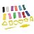 Massa para modelar criativa magic 300g com 12cores/6moldes - magic kids (unidade) - Imagem 2