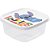 Pote plastico stitch quadrado 1,1l - plasutil (unidade) - Imagem 1