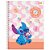 Caderno espiral 1/4 capa dura stitch 80fls. - foroni (pct.c/05) - Imagem 5