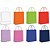 Sacola para presente lisa cores sortidas m 26x19x9cm - cromus (pct.c/10) - Imagem 1
