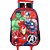 Mochila infantil com rodinha avengers g vermelha c/alca - luxcel (unidade) - Imagem 1