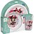 Kit alimentacao minnie c/3 pecas - dermiwil (unidade) - Imagem 1