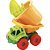 Baldinho de praia acqua caminhao mini cacamba 5p - gulliver (unidade) - Imagem 1
