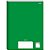 Caderno caligrafia capa dura stiff 96 folhas verde - jandaia (pct.c/05) - Imagem 1