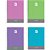 Caderno quadriculado univers. 10x10mm 96fl esp.cd basic art - jandaia (pct.c/04) - Imagem 1
