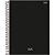 Caderno 10x1 capa dura stiff slim 160fls. preto - jandaia (pct.c/04) - Imagem 1