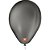 Balao 6,5 liso preto classic - sao roque (pct.c/50) - Imagem 1