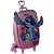 Mochila infantil com rodinha stitch rosa - maxtoy (unidade) - Imagem 1