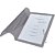 Pasta grampo trilho plastica oficio fume - dac (pct.c/10) - Imagem 2