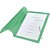 Pasta grampo trilho plastica oficio verde - dac (pct.c/10) - Imagem 2