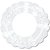 Poli redondo 38cm laco branco - xingo embalagens (pct.c/50) - Imagem 1