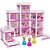 Casinha de boneca castelo da princesa 240pcs - ggb plast (unidade) - Imagem 2