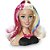 Boneca barbie styling head hair - pupee brinquedos (unidade) - Imagem 3