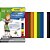 Bloco para educacao artistica color set a4 8cores 120g.24f - ridet (pacote) - Imagem 1