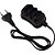 Extensao eletrica bipolar 3m 3 entradas preta - force line (unidade) - Imagem 1