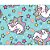 Papel presente bobina couche 60cm.mod.604 unicornios - v.m.p. (bo-100mts) - Imagem 1