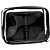 Estojo box pvc preto cristal g c/divisori - dac (unidade) - Imagem 1