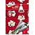 Saco metalizado de natal 60x90cm sortido - cromus (pct.c/25) - Imagem 2