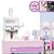 Barbie profissoes boneca loira conj. cafeteria - mattel (unidade) - Imagem 4