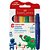 Giz de cera jumbo 6 cores supermacio l.creatives - faber-castell (cx.c/12) - Imagem 2