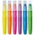 Giz de cera jumbo 6 cores supermacio neon l.crea - faber-castell (cx.c/12) - Imagem 1