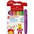 Giz de cera jumbo 6 cores supermacio neon l.crea - faber-castell (cx.c/12) - Imagem 2