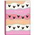 Caderno brochurao capa dura minnie arts 80fls. - jandaia (pct.c/05) - Imagem 1