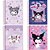 Caderno 10x1 capa dura kuromi 160fls. i.a - jandaia (pct.c/04) - Imagem 1