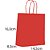 Sacola para presente lisa vermelho vivo pp 14,5x16x8cm - scrity (pct.c/10) - Imagem 1