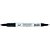 Caneta para cd 2.0mm retro ponta dupla 2.0/0.4mm pt - brw (cx.c/12) - Imagem 3