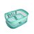 Estojo box big ultra clear turquesa - obi do brasil (unidade) - Imagem 1